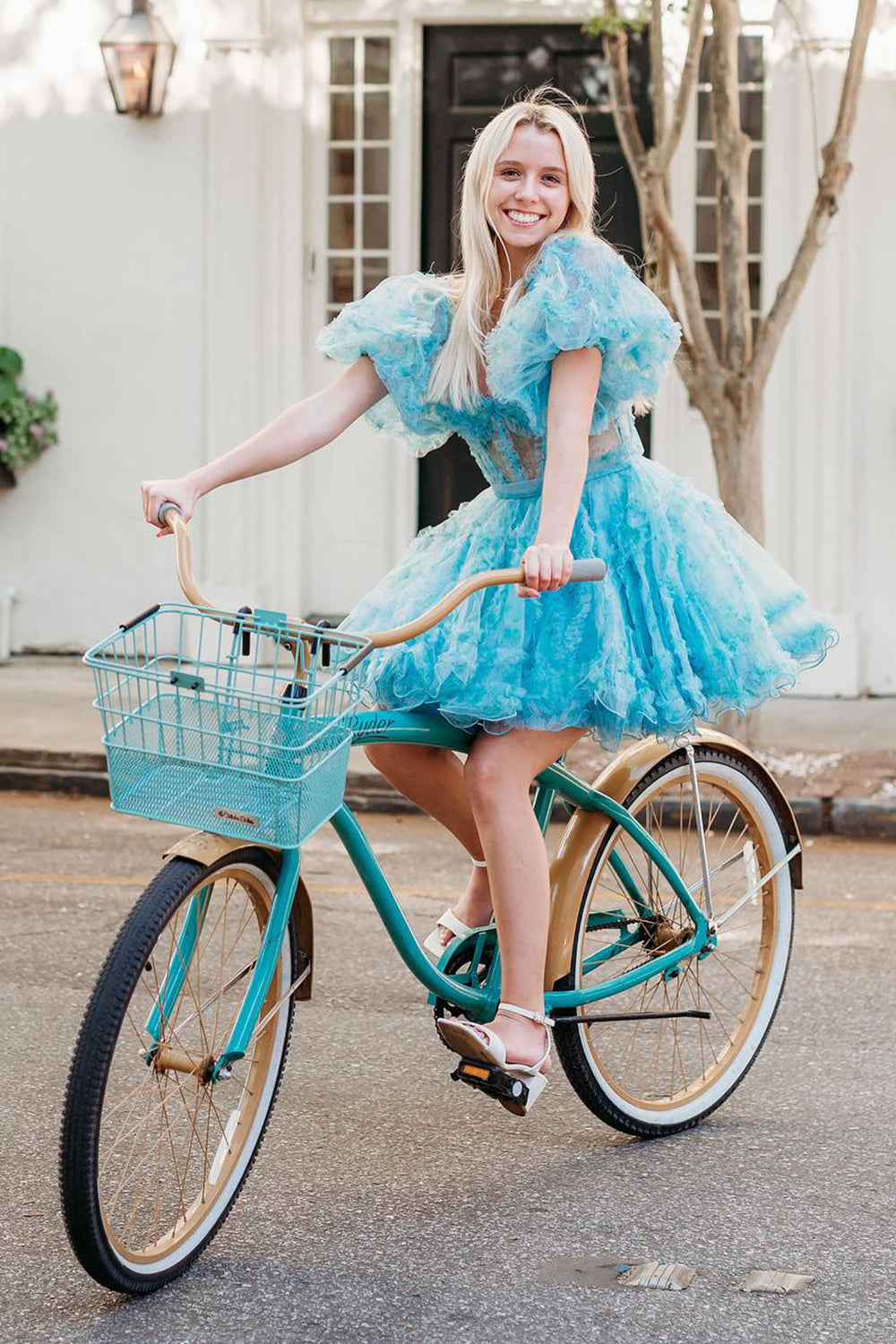 Purple Homecoming Dresses Floral A-Line Short Cocktail Dresses