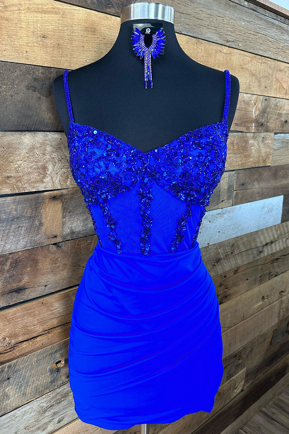 Red Homecoming Dresses Corset Sequin Tight Prom Dress