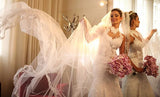 Sexy Mermaid Wedding Dresses White High Neck Grace Full Lace Sheer Back vestidos de novia