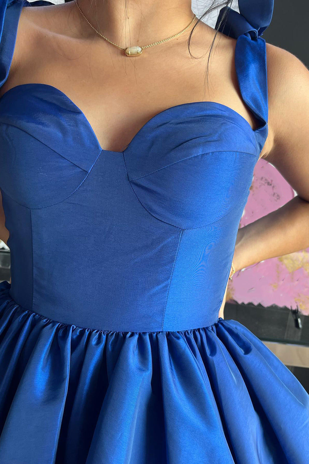 Simple Green Homecoming Dresses Corset A-Line Ruched Short Cocktail Dresses