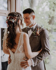 Sleeveless V-Neck Beach Beach Wedding Dress Aline Long Dress for Bride