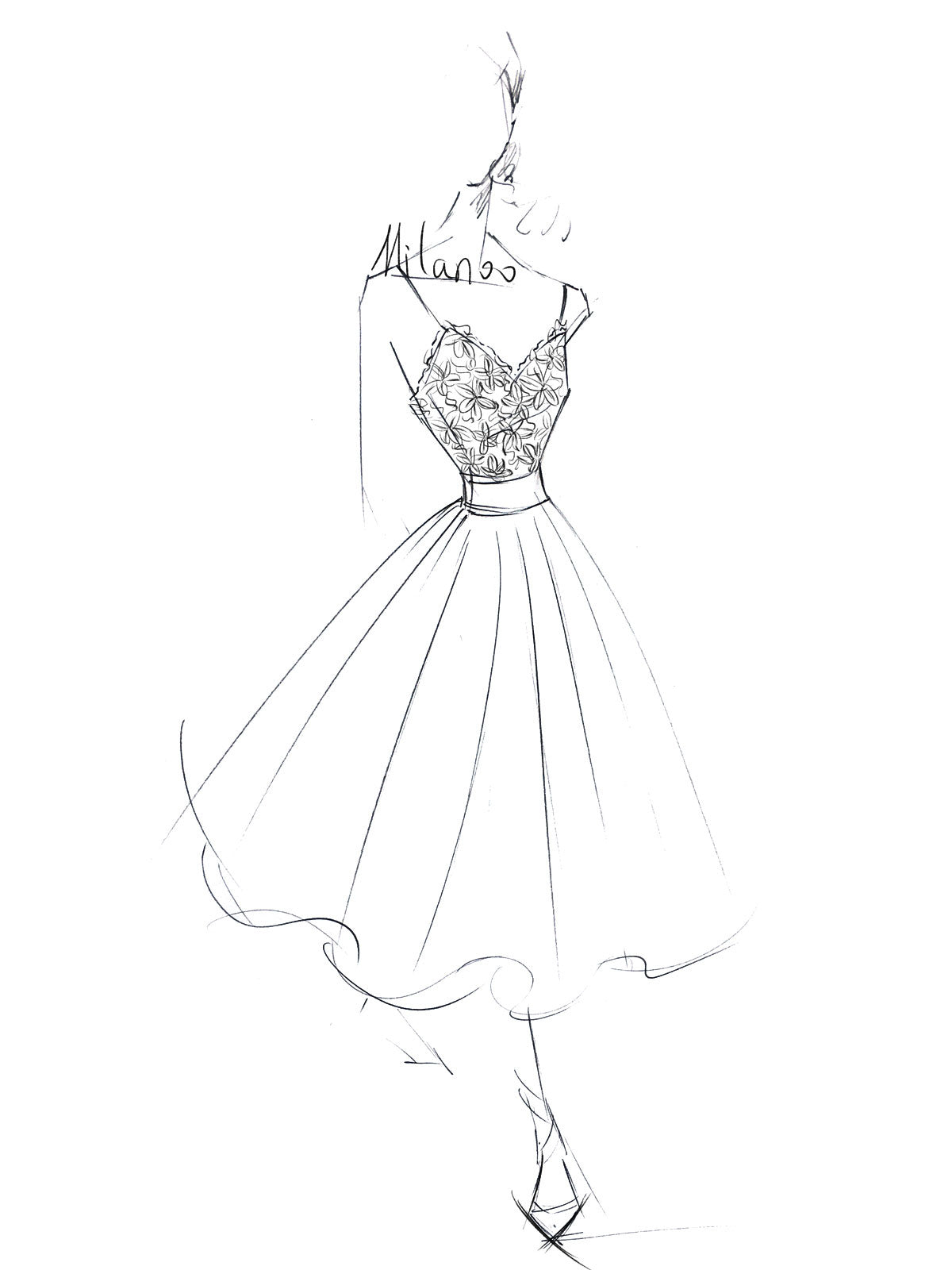 Spaghetti Straps V Neck Lace Tea-Length Ruffles Beach Wedding Dresses