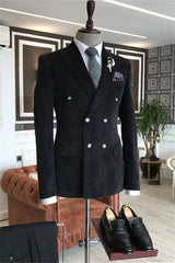 Suzhoufashion Aaron Khaki Striped Three Piecess Best Fitted Business Men Suits