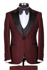 Suzhoufashion Achilles Brown Double Breasted Close Fitting Formal Men Suits