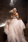 Suzhoufashion Beautiful A-line Boho Wedding Dresses With Lace Off-the-shoulder
