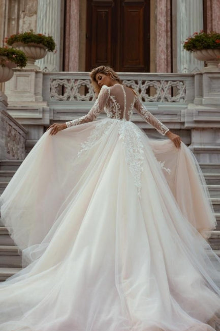 chinese dress ladies Ivory White Mermaid Wedding Dresses Detachable Train Bridal Dresses AWD1571 main image 0