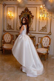 Suzhoufashion Classy A-line Short V-neck Sleeveless Wedding Dresses With Lace