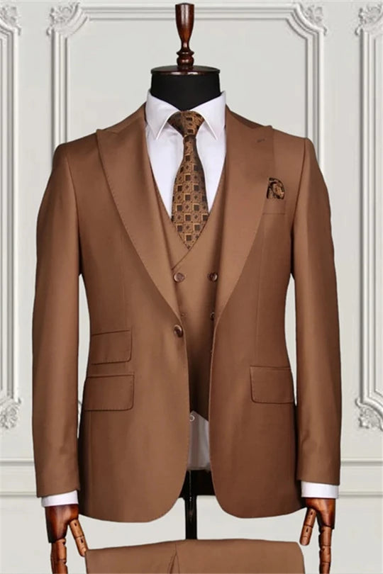 Suzhoufashion Formal Three Pieces Slim Fit Business Suits For Men