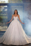 Suzhoufashion Glamorous Long A-line Straps Satin Appiques Wedding Dresses With Lace