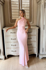 Suzhoufashion Halter Neck Open Back Mermaid Prom Dress Formal Evening Gown