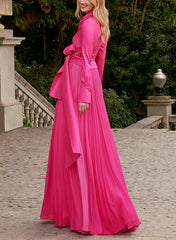V Neck A Line Dress for the Mother of the Bride