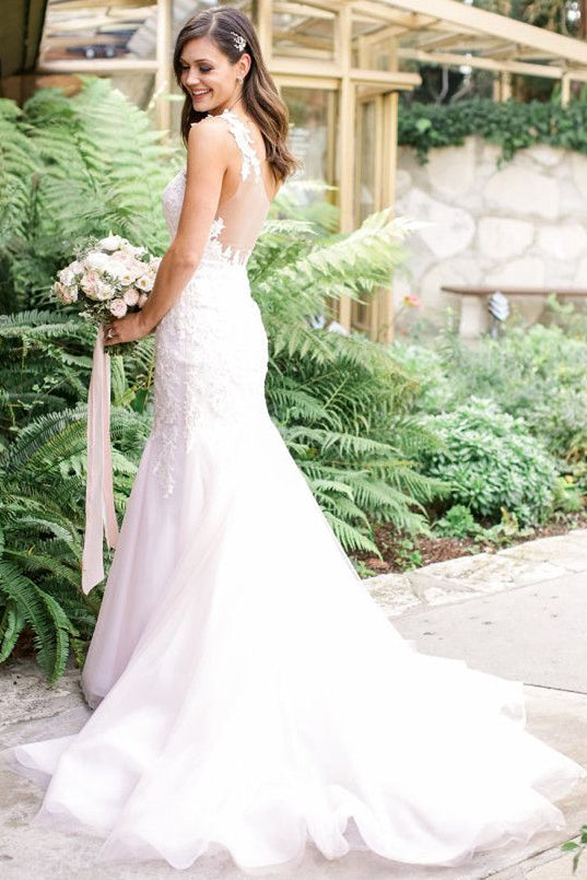 Vintage One Shoulder Mermaid Lace Bridal Gowns New Arrival Custom Made Plus Size Beach Wedding Dress