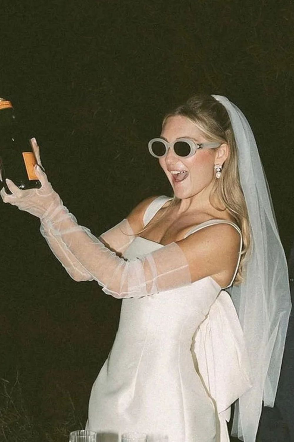 White Satin Mini Wedding Dress With Square Neck And Bow Train Formal Evening Gown